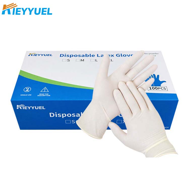 Wegwerf Latex Handschuhen