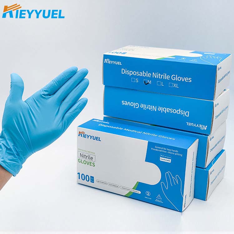 Wegwerf Medizinesch Nitril Handschuhen