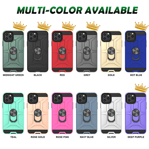 Militärgrade Schutztelefonkoffer mat magnetesche Kickstand